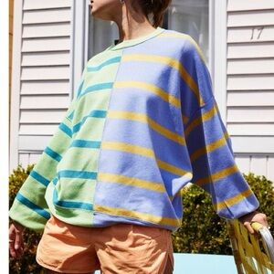 Free People Uptown Stripe Sweater